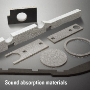 Sound absorption materials